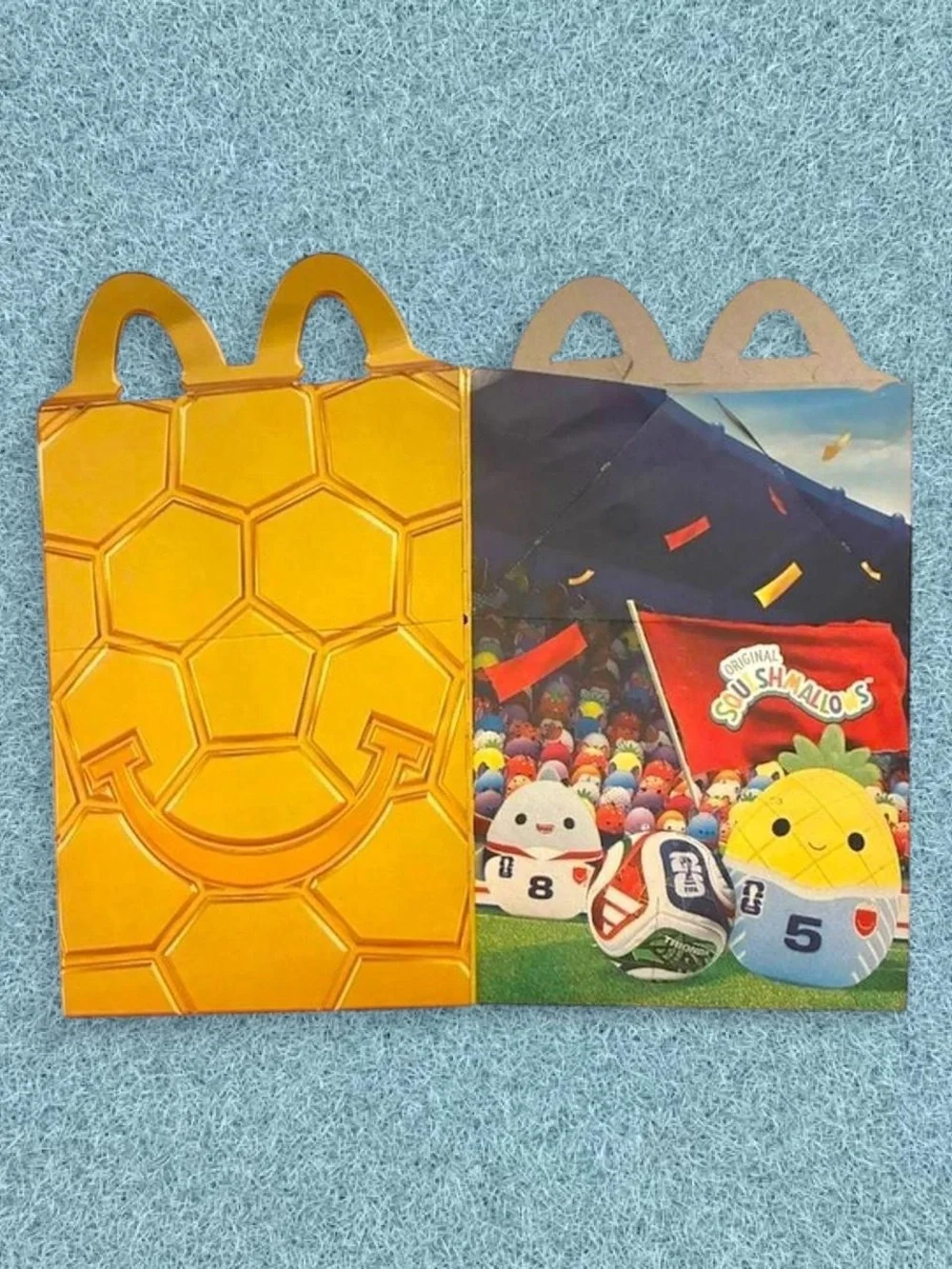 Squishmallows FIFA World Cup 2026 McDonalds Happy Meal Box
